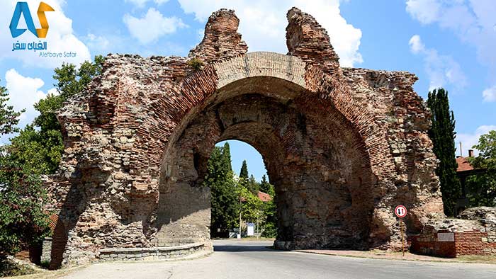 دیوارهایی یادگار رومیان در بلغارستان