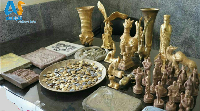 کشف اشیای 8 هزار ساله در متروی تهران
