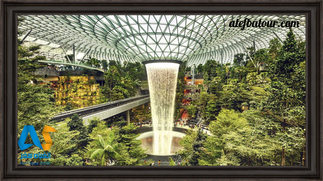 چانگی سنگاپور زیباترین فرودگاه دنیا