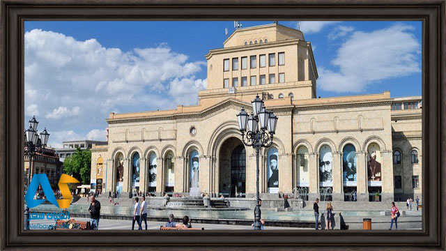 ورودي موزه تاريخ ارمنستان در ايروان
