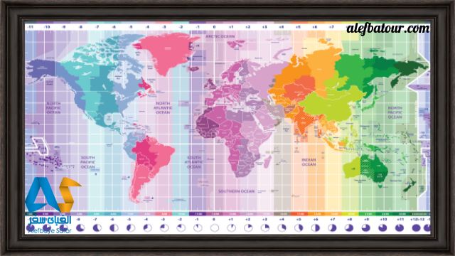 مناطق زمانی کره زمین