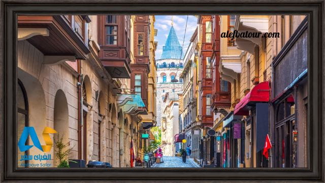 برج گالاتا محله کاراکوی منطقه بی‌اوغلو در استانبول