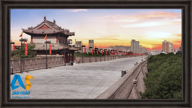 دیوار بزرگ شهر شیان چین