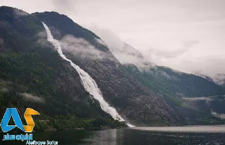آبشار لانگ فالز، نروژ-الفبای سفر