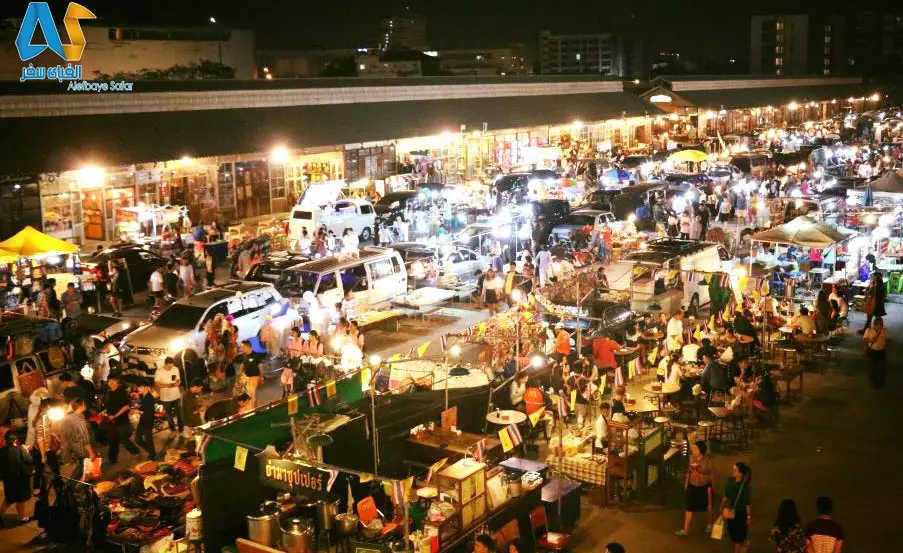 بازار Chatuchak بانکوک-الفبای سفر