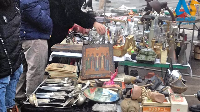 بازار Bloshiny Rynok مسکو،الفبای سفر