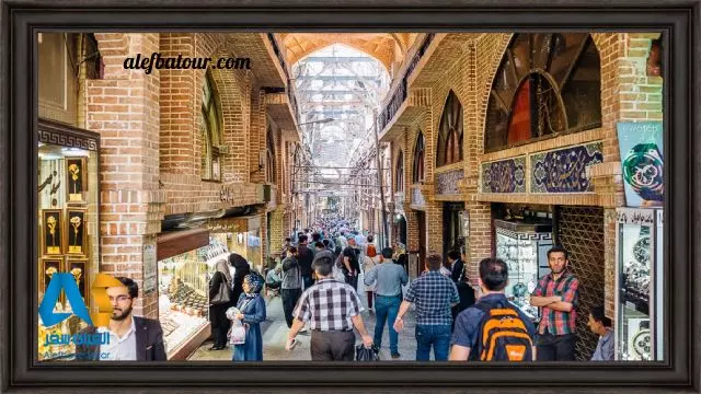 راسته زرگرها در بازار بزرگ تهران