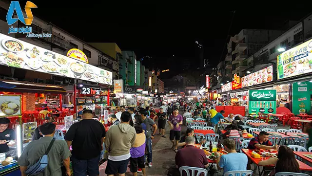 رستورانهای خیابان Jalan Alor،کوالالامپور-الفبای سفر