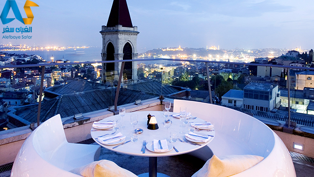 رستوران 360-استانبول-الفبای سفر