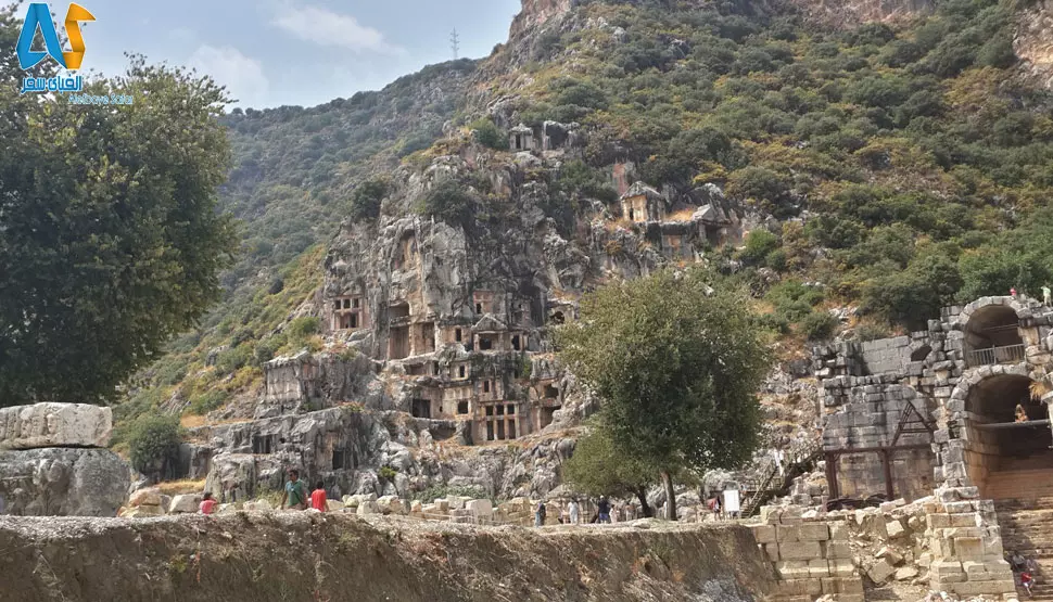 شهر باستانی المپوس آنتالیا-الفبای سفر