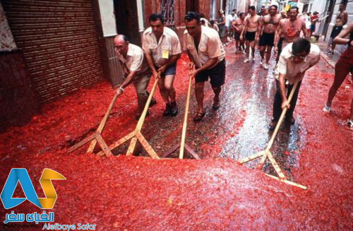 فستیوال گوجه فرنگی در اسپانیا-الفبای سفر