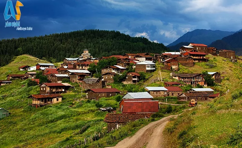 منطقه توشتی،گرجستان-الفبای سفر