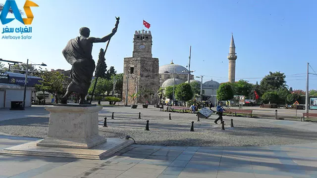 برج ساعت آنتالیا،الفبای سفر
