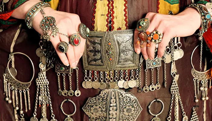 زیورالات نقره از جواهرات ارمنستان