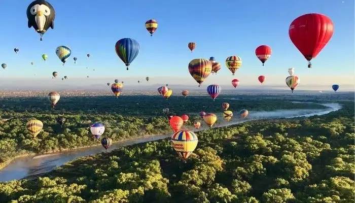 بالن سواری بر فراز جنگل های آمازون
