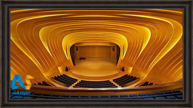 مرکز اجرای کنسرت علی اف در باکو اذربایجان محل اجرای کنسرت های ایرانی در باکو