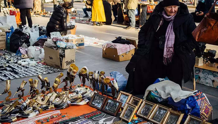بازار درای بریج تفلیس گرجستان