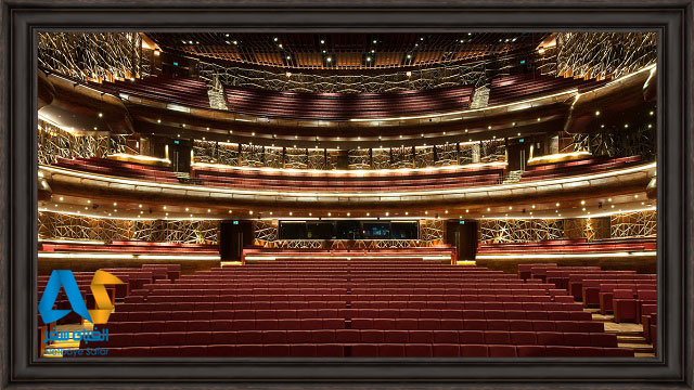 طبقه فوقاني سالن اپراي دبي