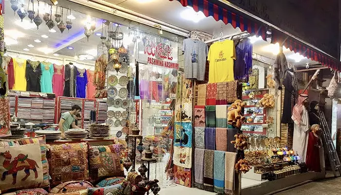 بازار پارچه از بهترین مراکز خرید دبی