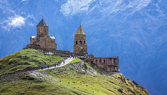 کلیسای گرگتی ترینیتی گرجستان