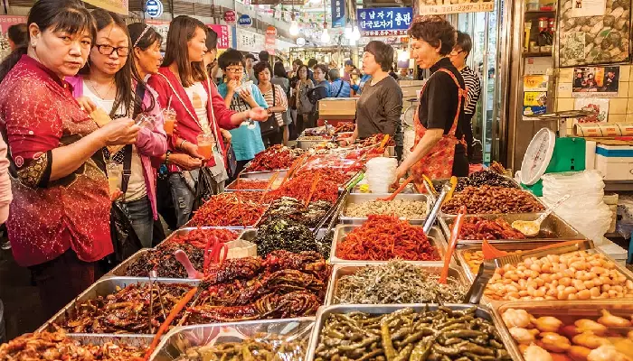 بازار گوآنگجانگ از بهترین جاهای گردشگری سئول