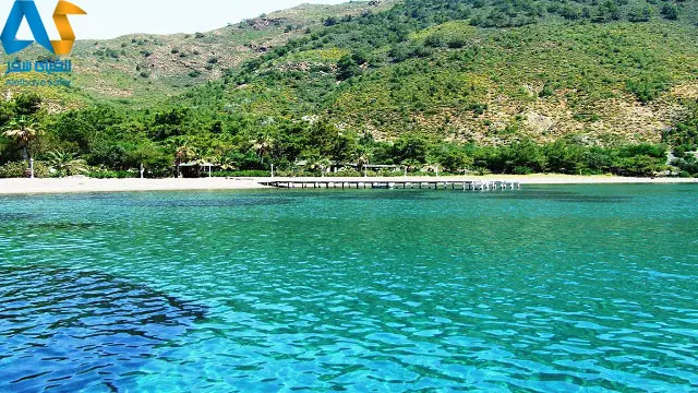 ساحل کارگی در بدروم ترکیه