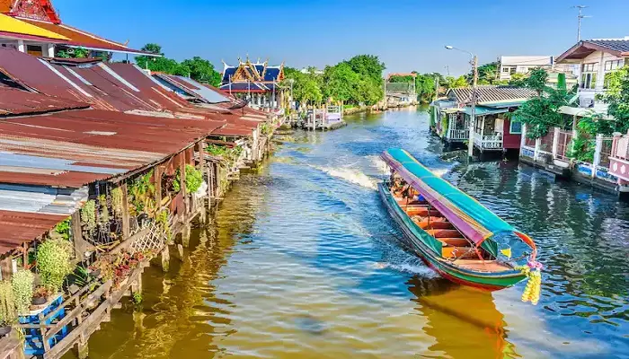 کانالهای تونبوری از جاهای دیدنی بانکوک