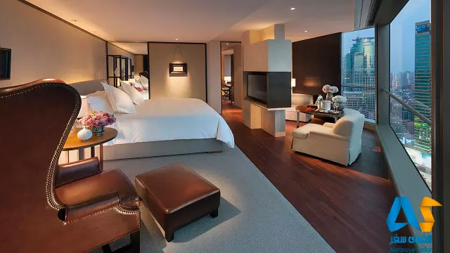 اتاقی لوکس در هتل ماندارین شرقی گوانگجو Mandarin-Oriental-Guangzhou