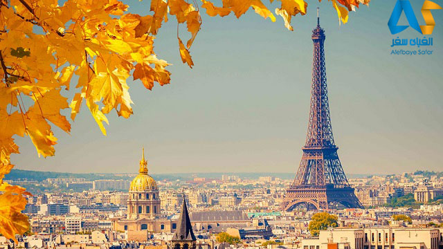 برج ایفل در شهر پاریس فرانسه