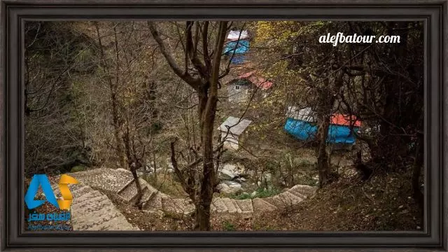 مسیر دسترسی به آبشار دودوزن