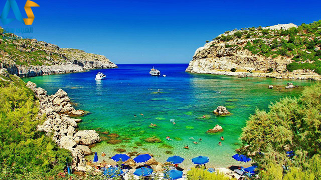 سواحل جزیره رودس در یونان