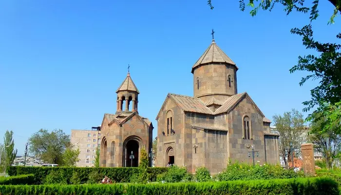 کلیسای سنت آستواتساتین نورک از ایروان ارمنستان