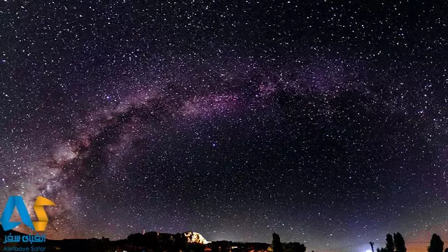 آسمان شب در ساکلکنت آنتالیا