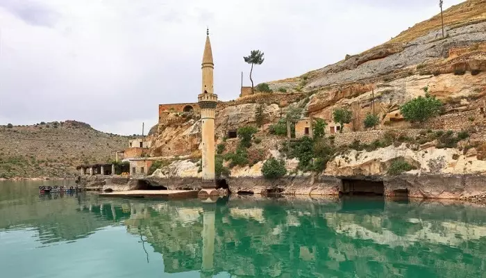 شهر غرق شده خلفتی در ترکیه