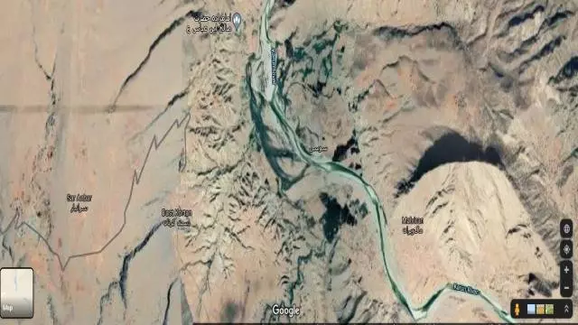 نقشه دشت سوسن