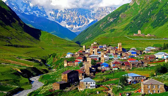 سوانتی از مناطق باستانی گرجستان