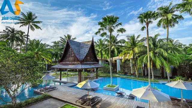 استخر و محوطه هتل ویلای لاکچری Twinpalms پوکت