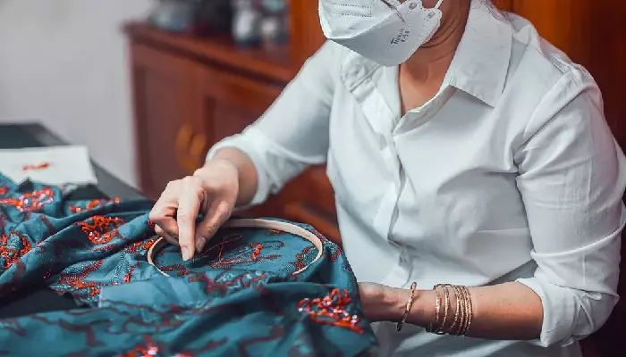 پرچه های گل دوزی ویتنامی