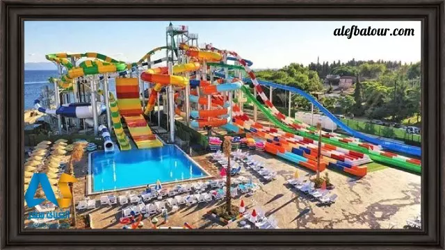 سرسره های پارک آبی آکوا مارین استانبول