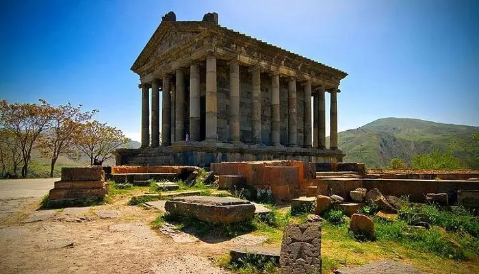 درباره معبد گارنی در ارمنستان