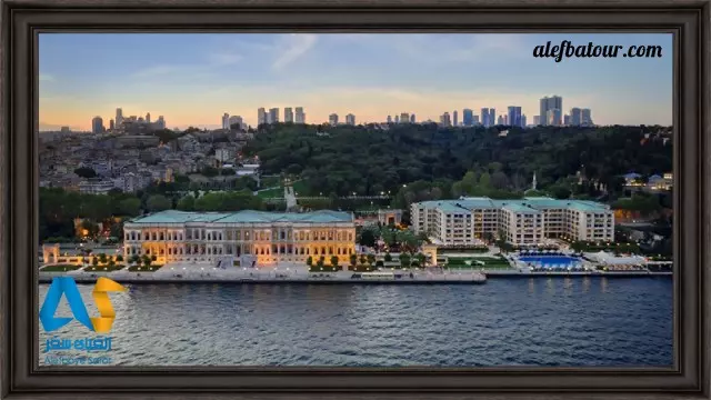 کاخ چراغان استانبول در تنگه بسفر