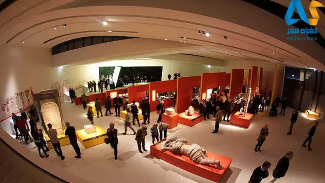 نمای 360 درجه از سالن اصلی موزه درنتس هلند.drentes-museum