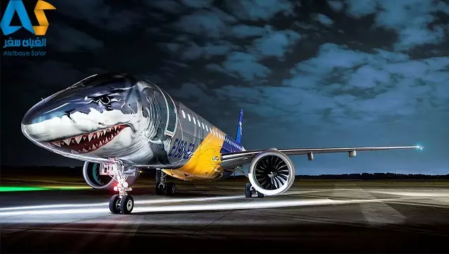 هواپیمای جدید کوسه ای شکل شرکت embraer