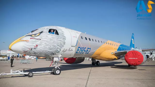 هواپیمای جدید شرکت embraer با شکل عقاب