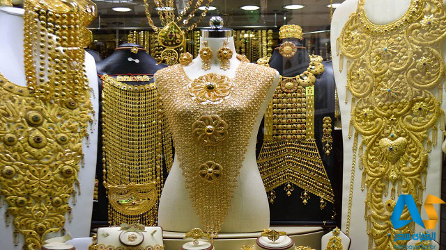طلاهای سنگین و شگفت انگیز در بازار طلای دبی
