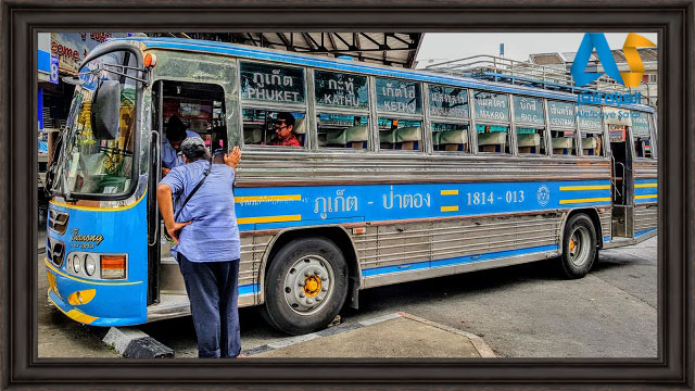 اتوبوس درون شهری پوکت تایلند