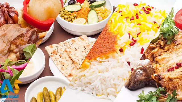غذاهای مختلف ایرانی در بهترین رستوران های مشهد