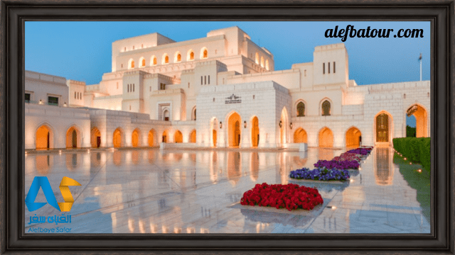 مسجد سللطان قابوس از جاذبه های گردشگری عمان