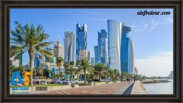 تصویری از شهر دوحه، پایتخت کشور کوچک قطر