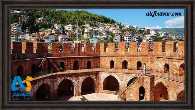 داخل برج سرخ آلانیا